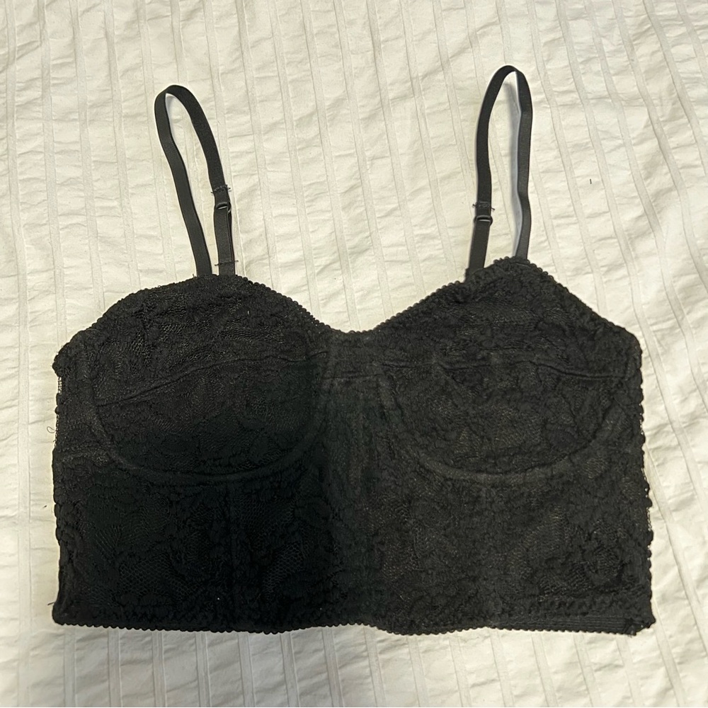 Garage Black Lace Tank Top